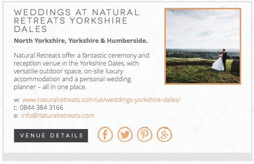 Coco Welcomes Weddings At Natural Retreats Yorkshire Dales Uk