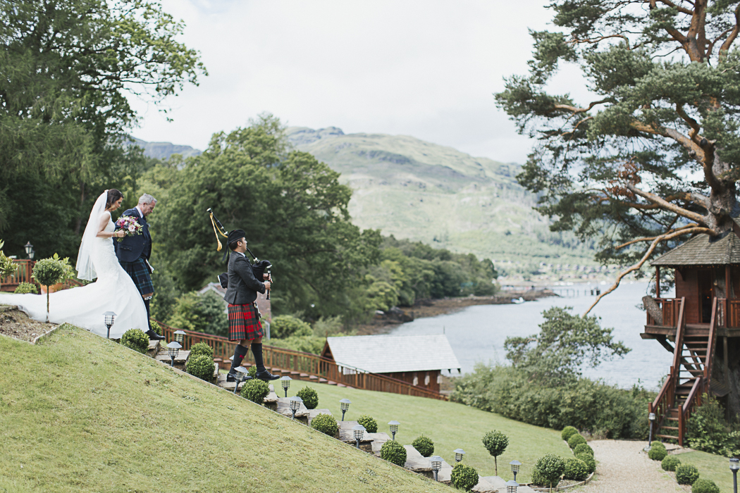 Catriona & Barny’s The Lodge on Loch Goil Wedding | UK Wedding Venues ...