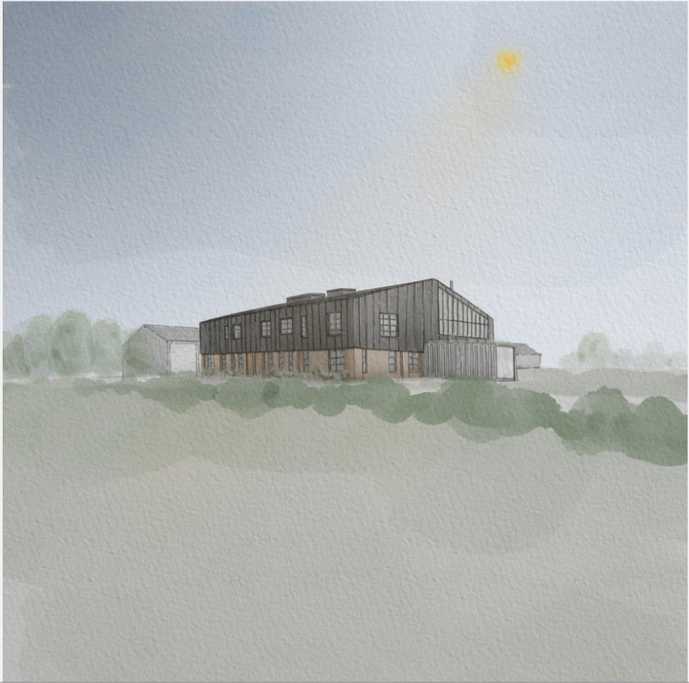 Sandon Manor House & Grain Barn