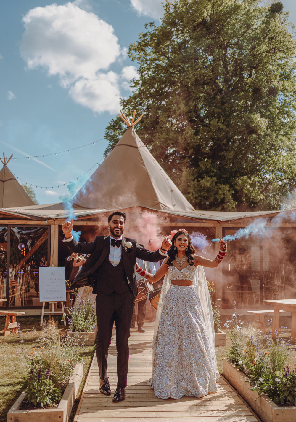 Tipis at Mapledurham