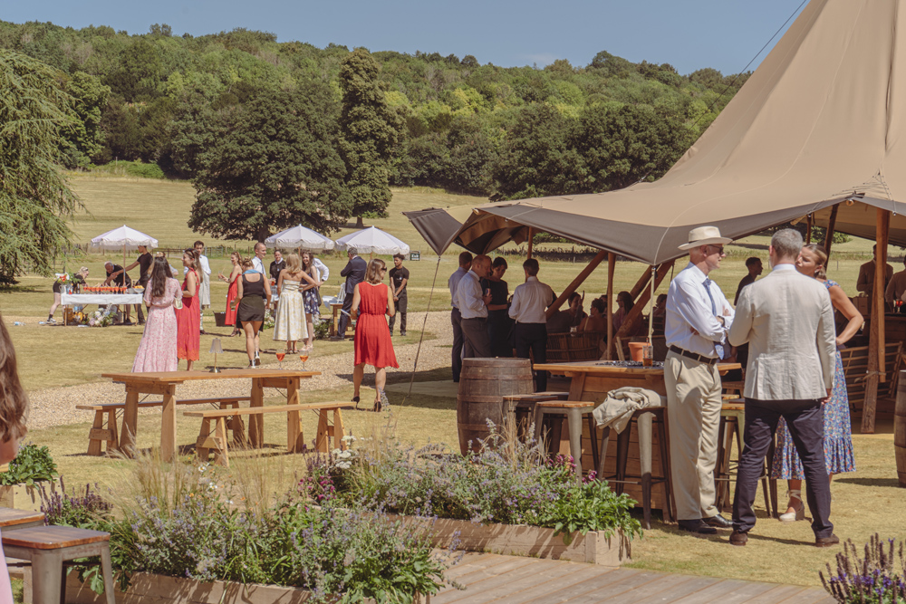 Tipis at Mapledurham