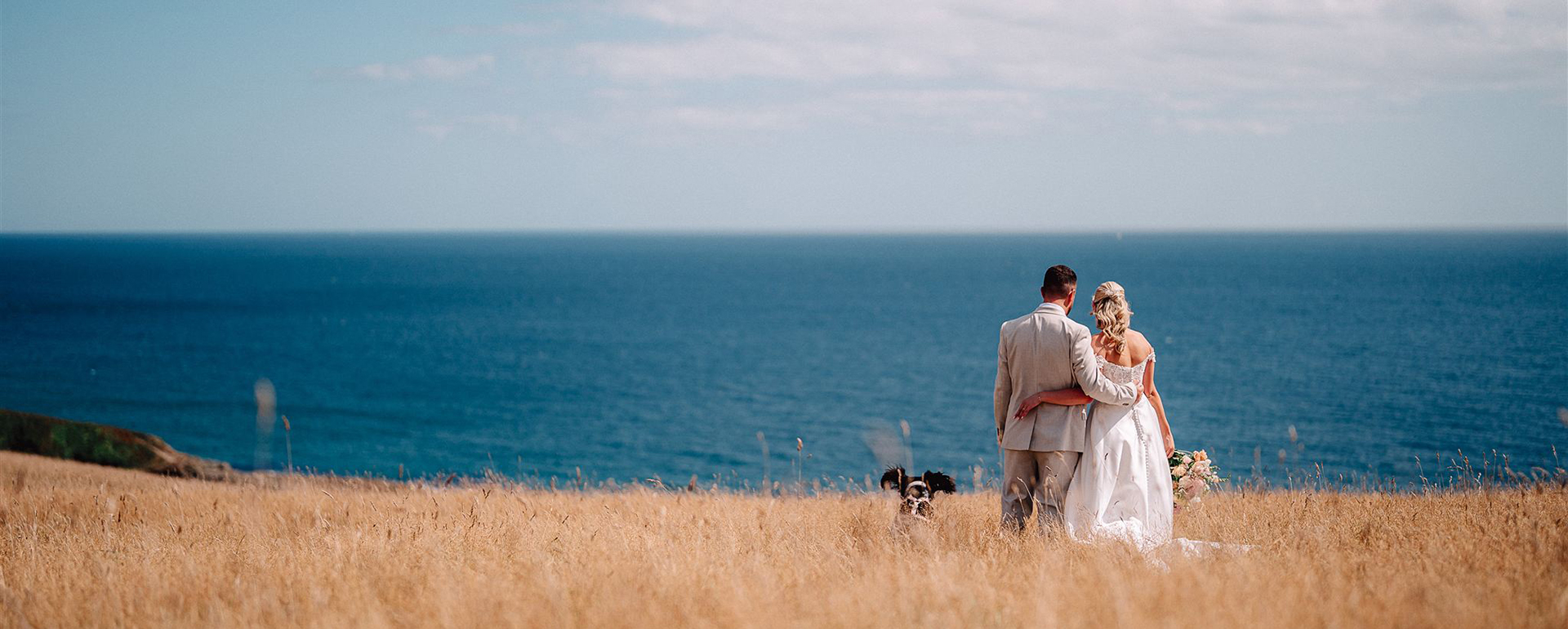 Abbie & Mike: A Romantic Summer Wedding at Tredudwell Manor with Homegrown Florals
