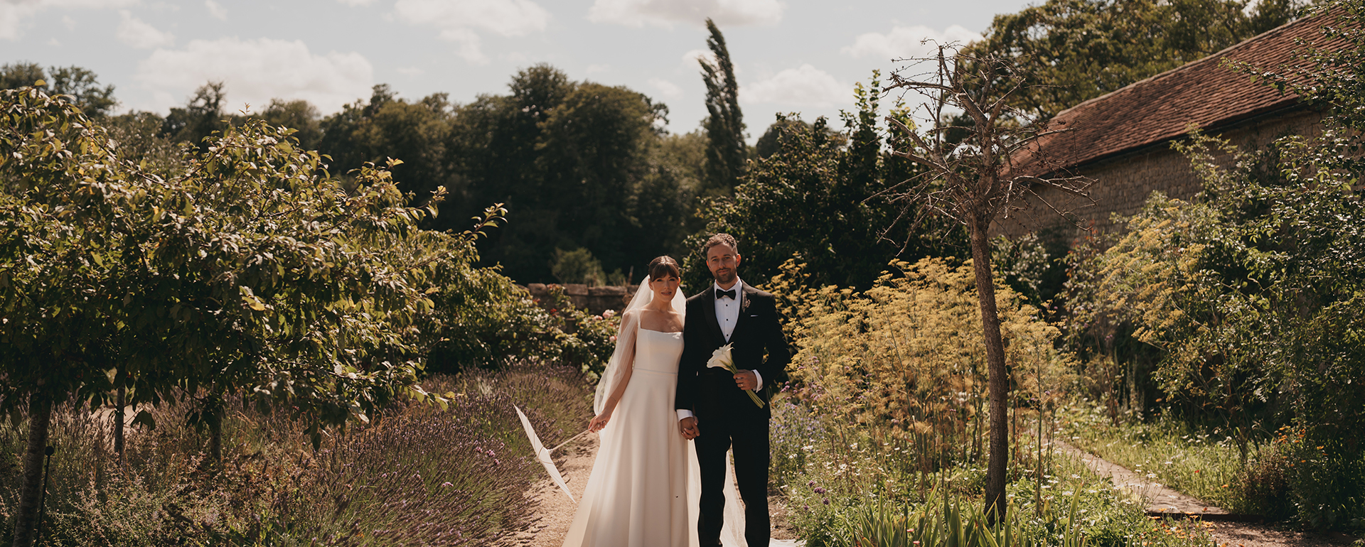 Heidi & Sam: An Intimate English Garden Wedding at Cowdray Walled Garden